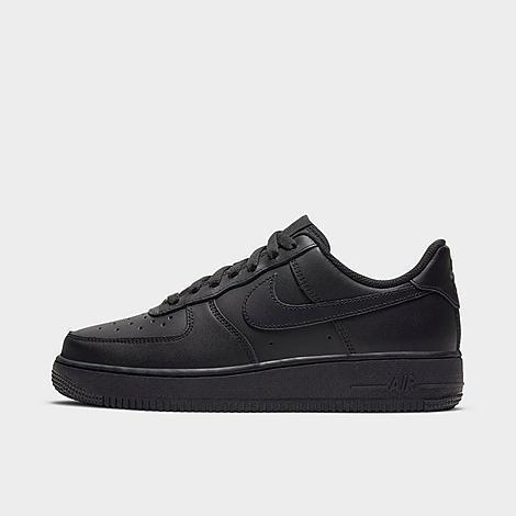 Nike Womens Nike Air Force 1 07 LE Low - Womens Shoes Black/Black Product Image