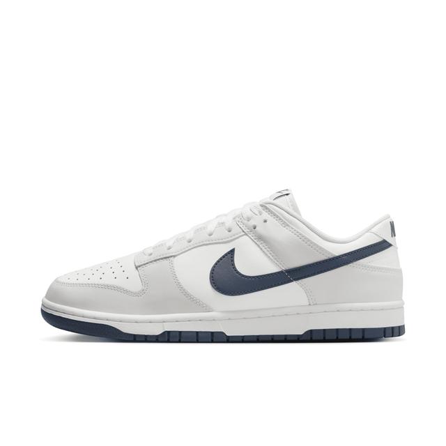 Nike Mens Nike Dunk Low Retro - Mens Shoes White/Grey Fog Product Image