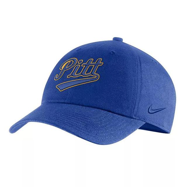 Mens Nike Royal Pitt Panthers Heritage86 Logo Adjustable Hat Product Image