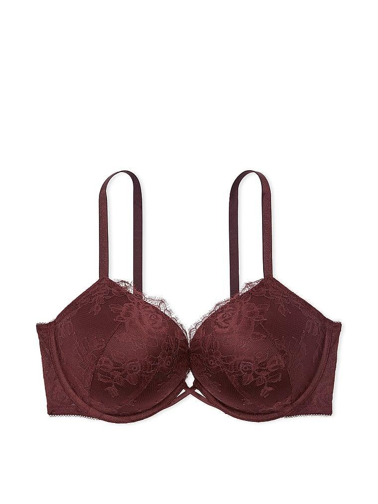 Bombshell Rose Lace Add-2-Cups Push-Up Bra Product Image