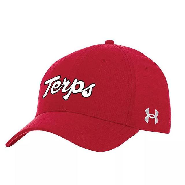 Mens Under Armour Maryland Terrapins Sideline Performance Adjustable Hat Product Image