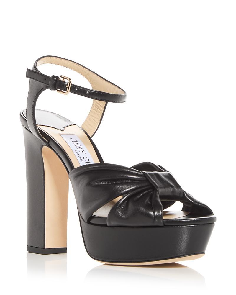 Jimmy Choo Womens Heloise 120 Platform High Heel Sandals Product Image