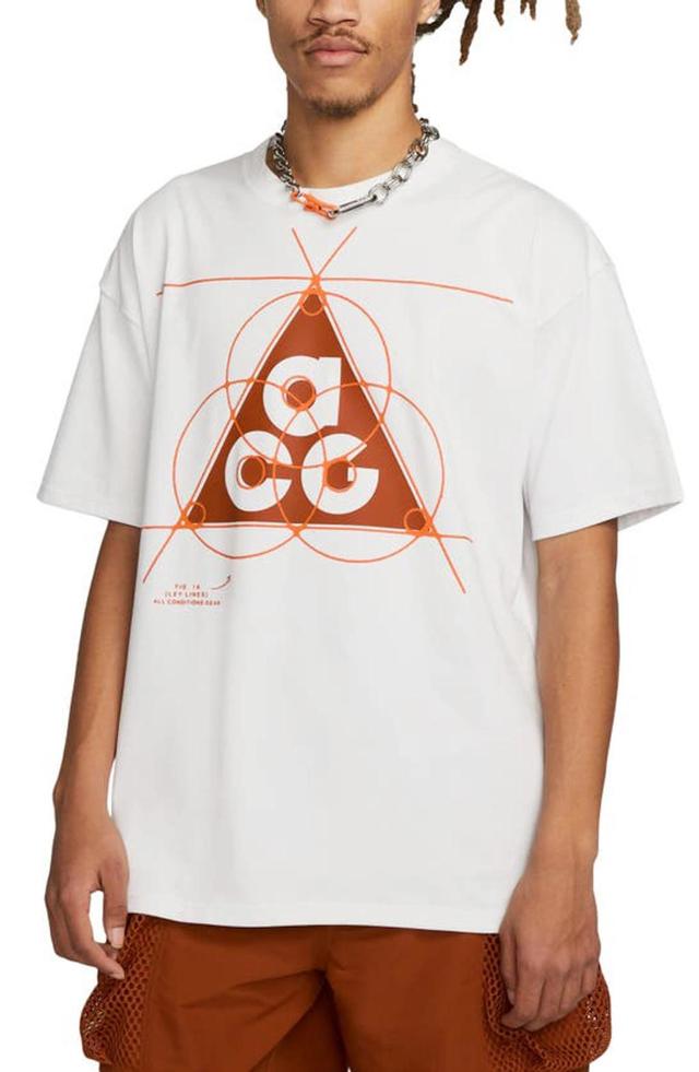 NIKE Acg Leyline Graphic T-shirt In White Product Image