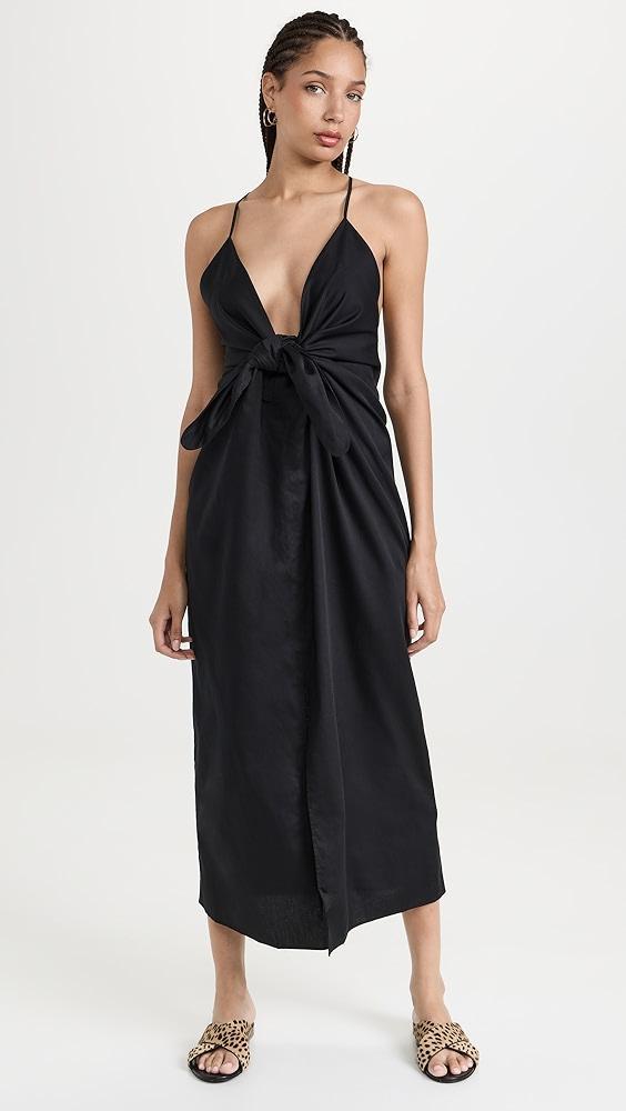 MARA HOFFMAN Lolita Deep V Neck Maxi Dress | Shopbop Product Image