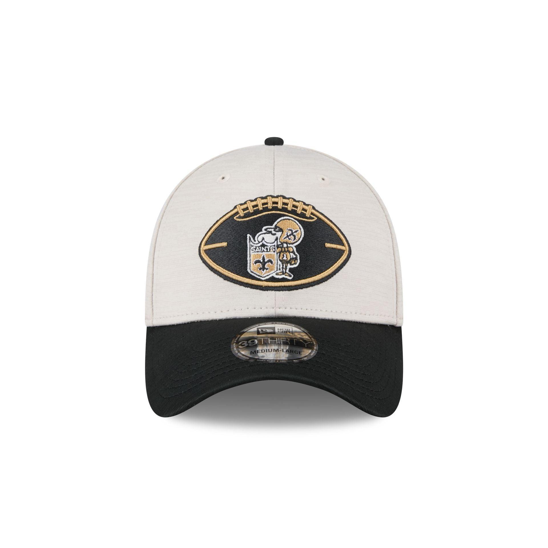 New Orleans Saints 2024 Historic Sideline 39THIRTY Stretch Fit Hat Male Product Image