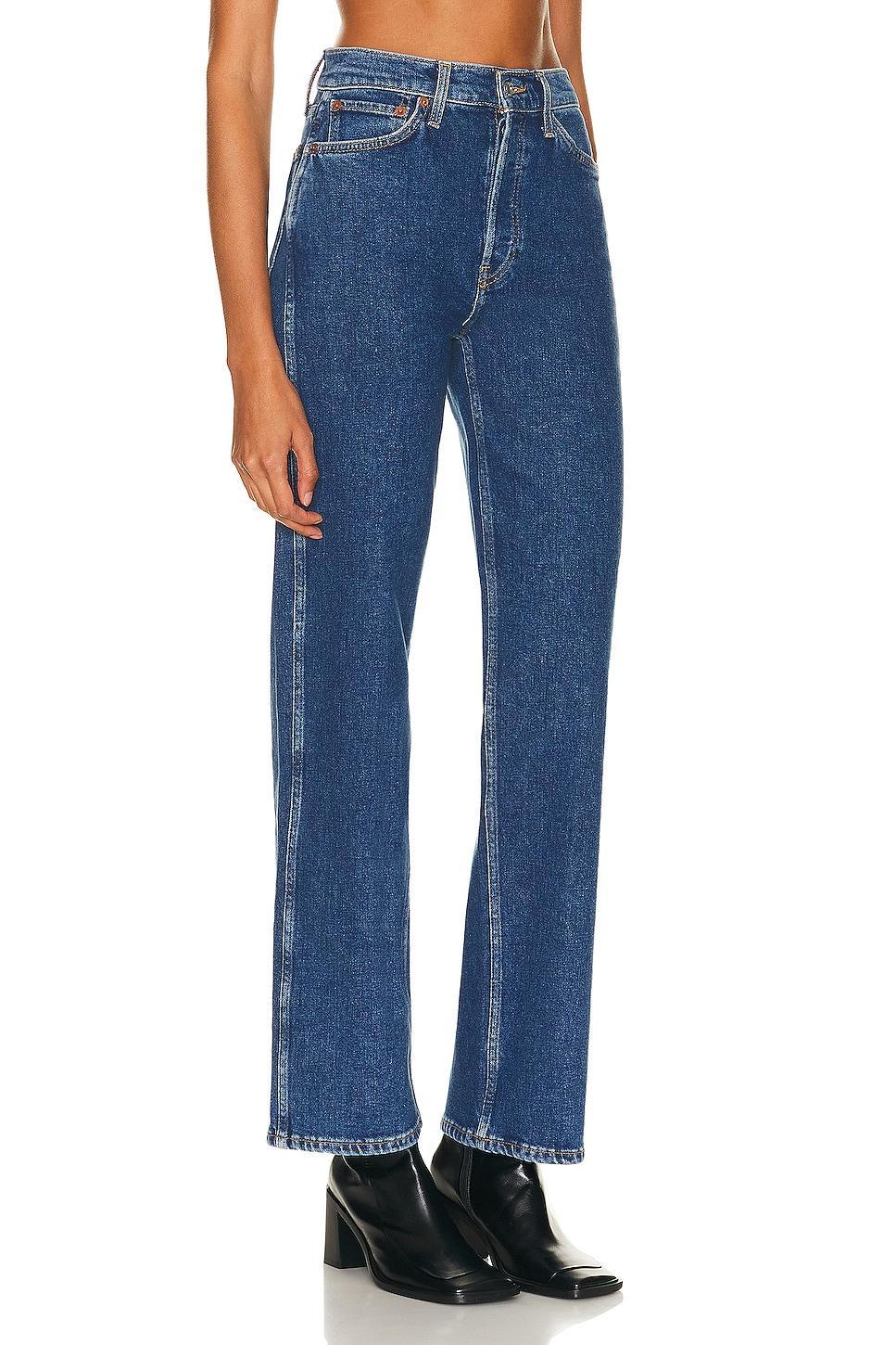 RE/DONE Originals 90s High Rise Loose in Denim-Medium. - size 29 (also in 23, 24, 30, 31) Product Image