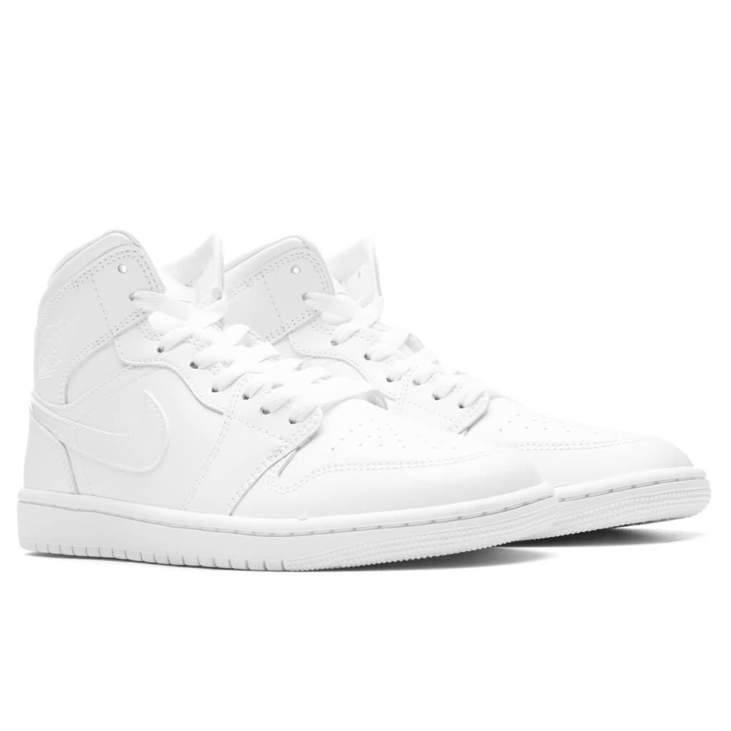 Air Jordan 1 Mid Women's - White Female Product Image