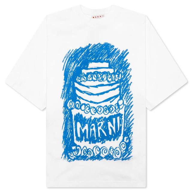 Birthday Cake T-Shirt - Lily White Male Product Image