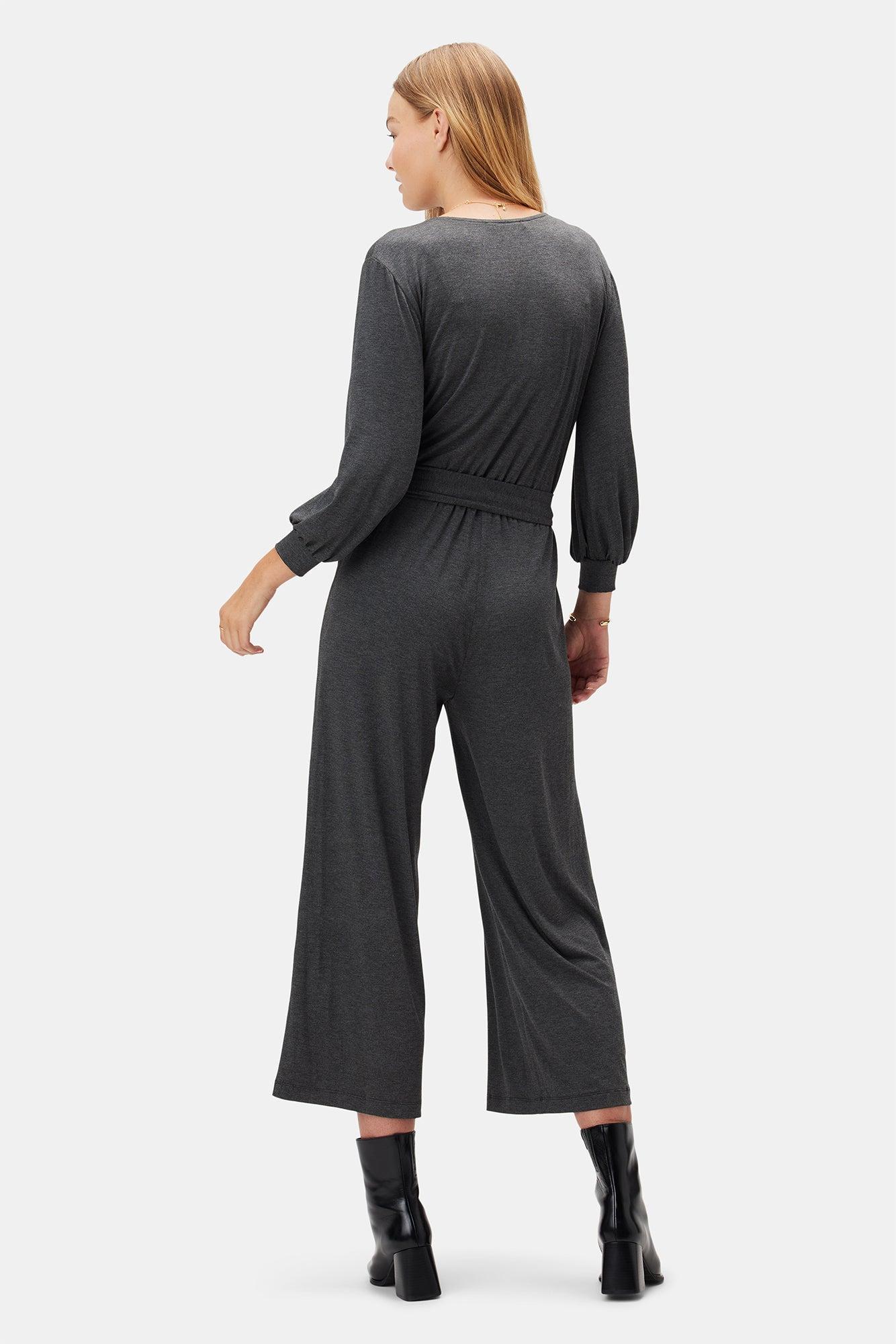 Everley Modal Jumpsuit - Anthracite Product Image