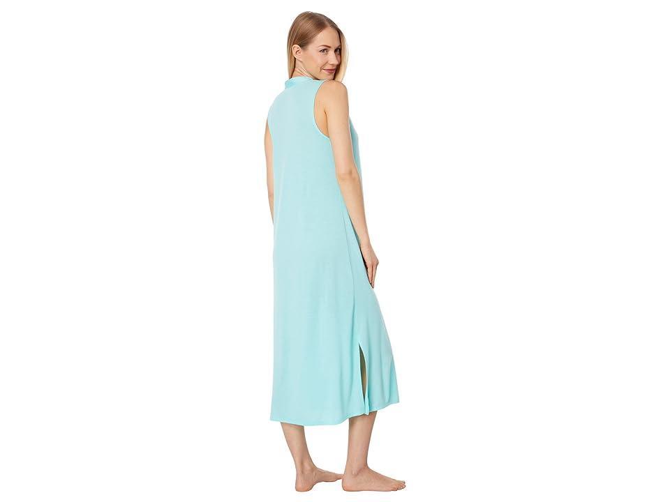 N by Natori Congo Tank Gown (Sea Blue) Women's Pajama Product Image