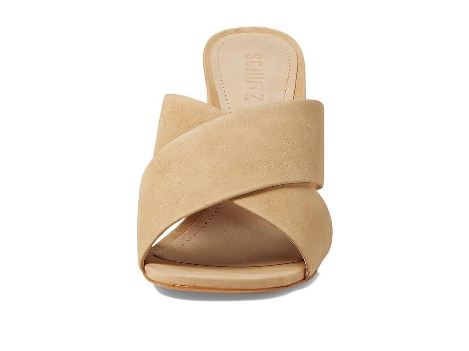 Schutz Callie (Light Wood) Women's Shoes Product Image