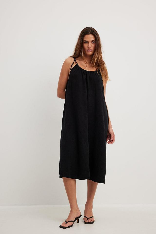 Tie Strap Midi Dress Product Image