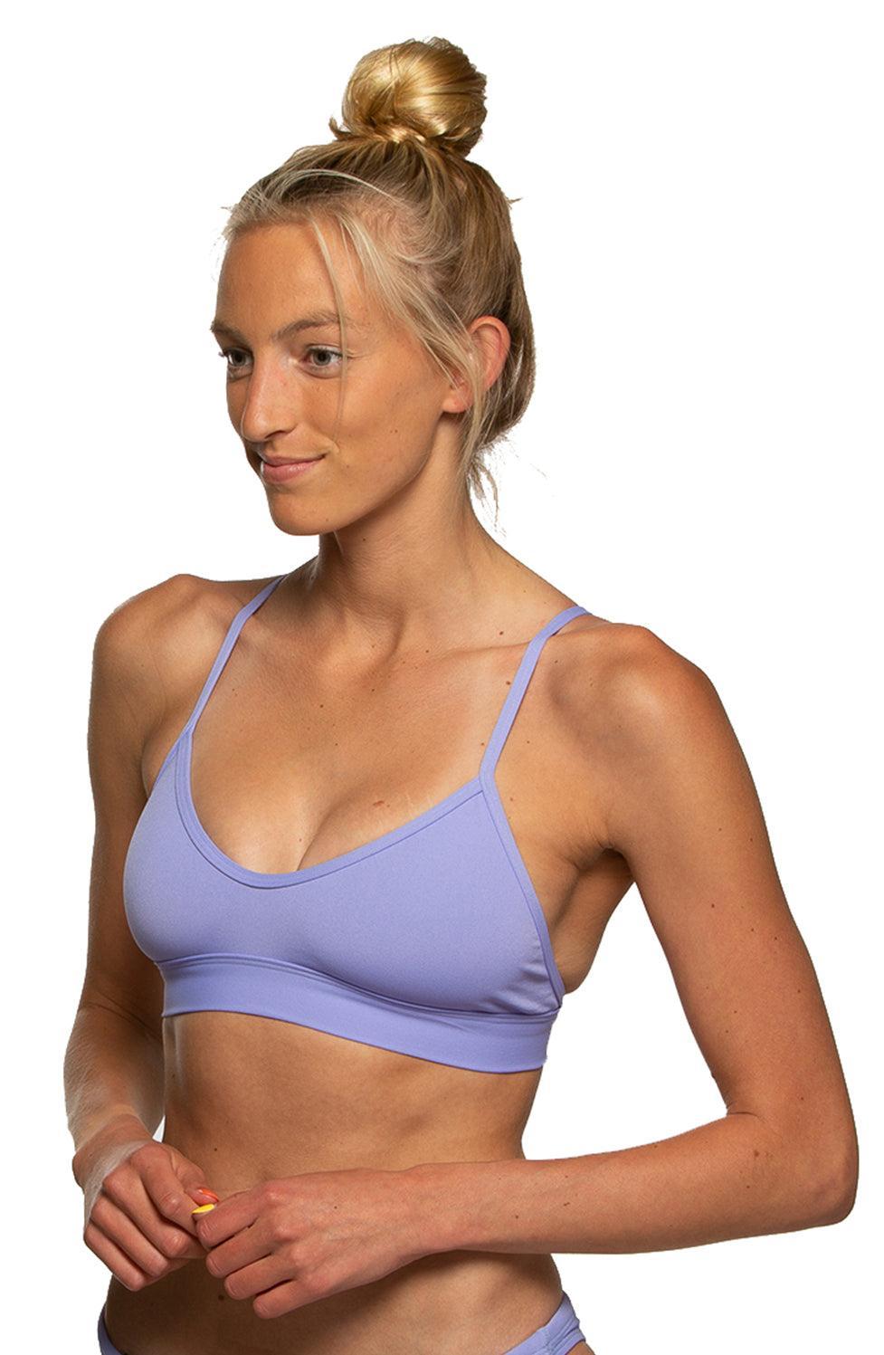 Mara Bikini Top - Lavender Female Product Image