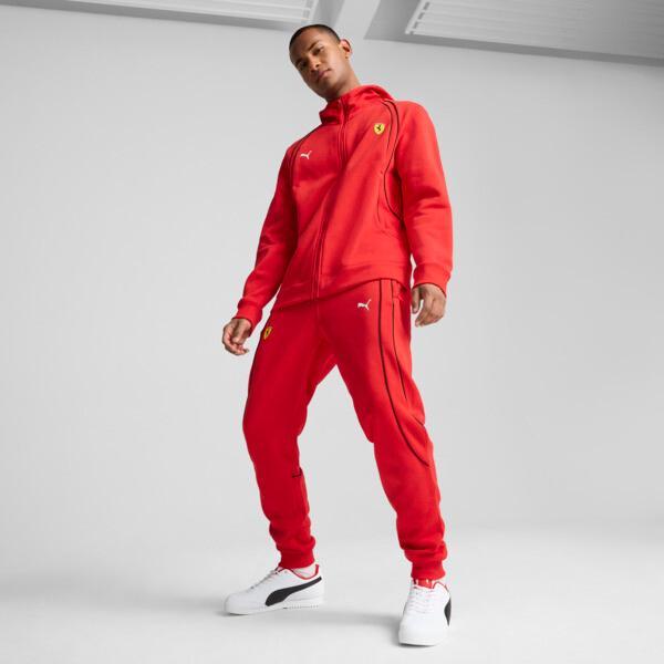 PUMA Scuderia Ferrari Race Men's Hoodie in Red Product Image