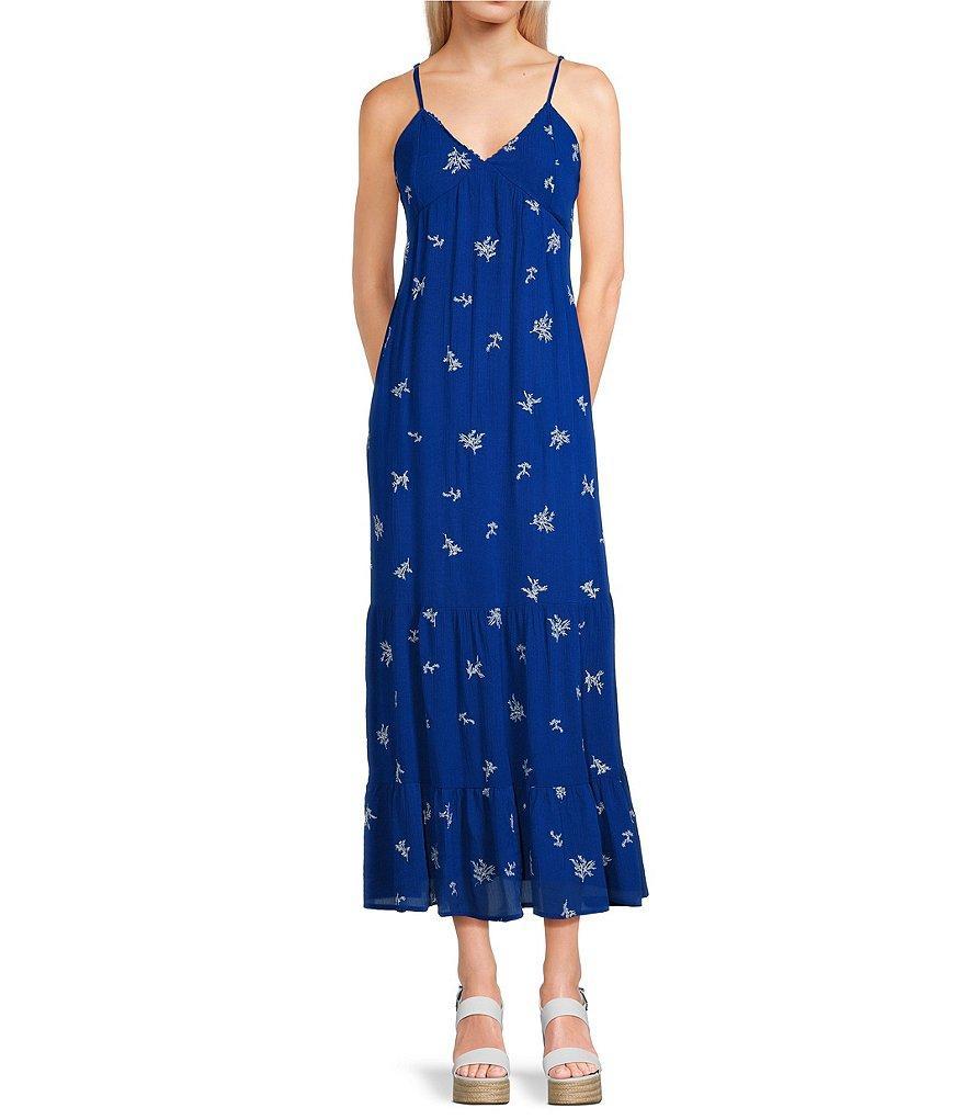 Coco + Jaimeson Crinkle Gauze Maxi Dress Product Image