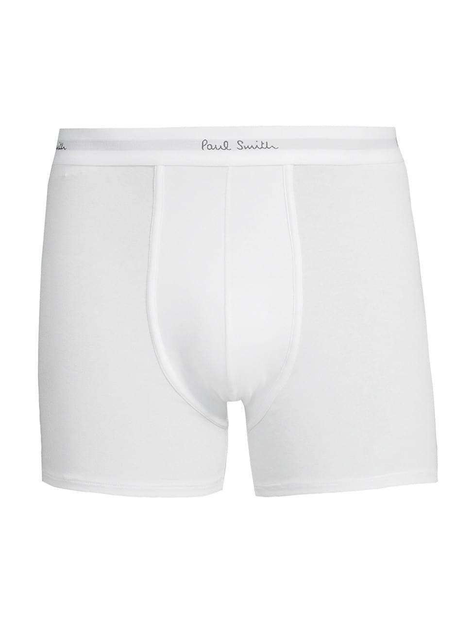 Mens Long Plain Trunk 3-Pack Product Image