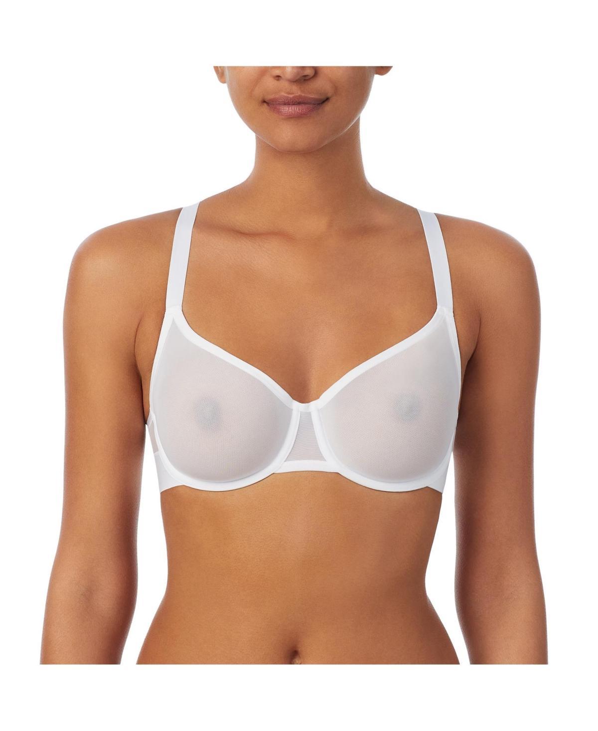 Women's Sheers Unlined Demi Bra, DK4085 Product Image