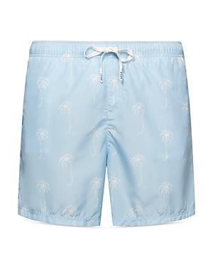 Eton Printed 5 Swim Trunks Product Image