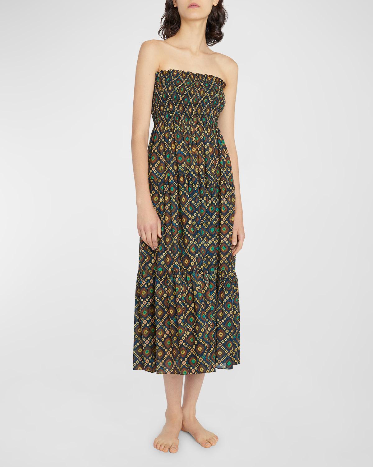 Lucca Strapless Maxi Dress Coverup Product Image