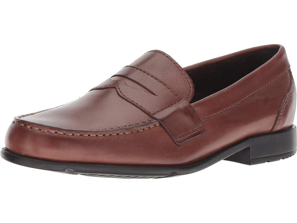 Rockport Classic Loafer Lite Penny (Dark ) Men's Slip-on Dress Shoes Product Image