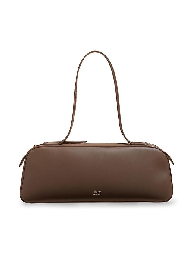 Womens Simona Leather Shoulder Bag Product Image