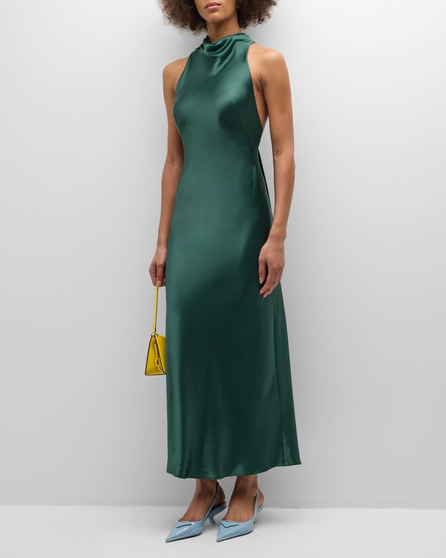 Cadell Cowl-Neck Midi Dress Product Image