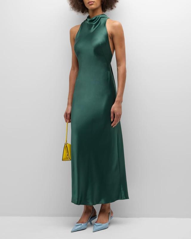 Cadell Cowl-Neck Midi Dress Product Image