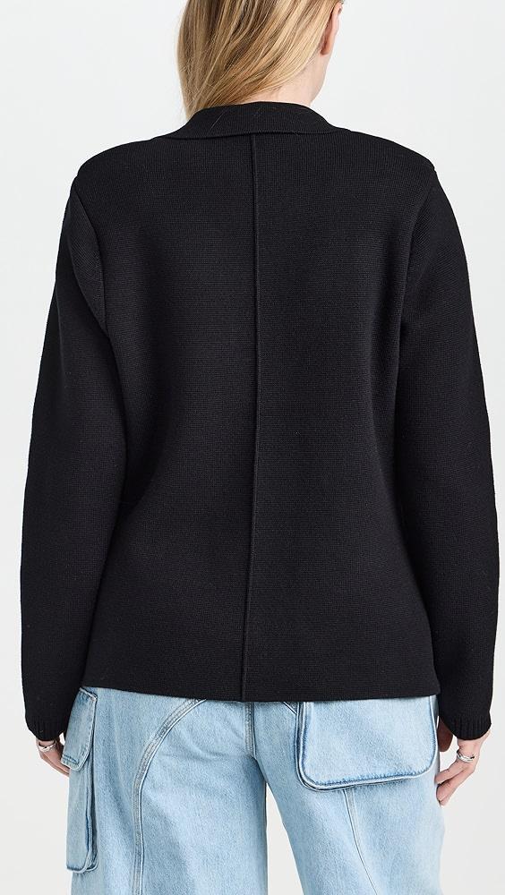 L'AGENCE Lacey Knit Blazer | Shopbop Product Image