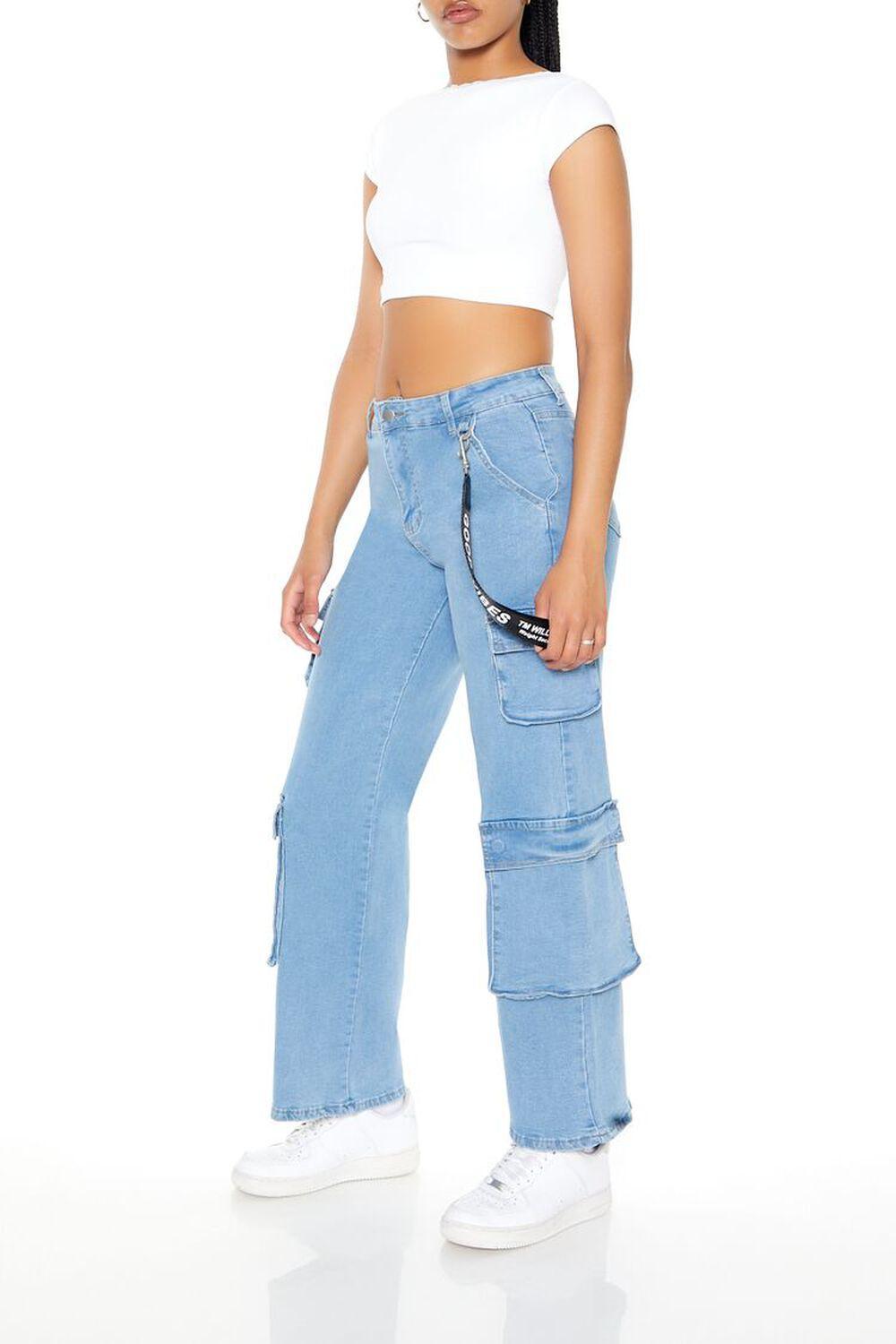 Cargo Good Vibes Jeans | Forever 21 Product Image