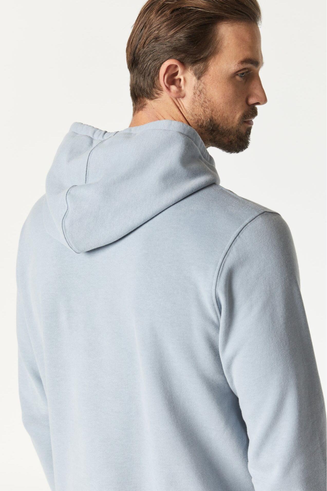 Natural Dyed Sweatshirt - Aluminum Product Image