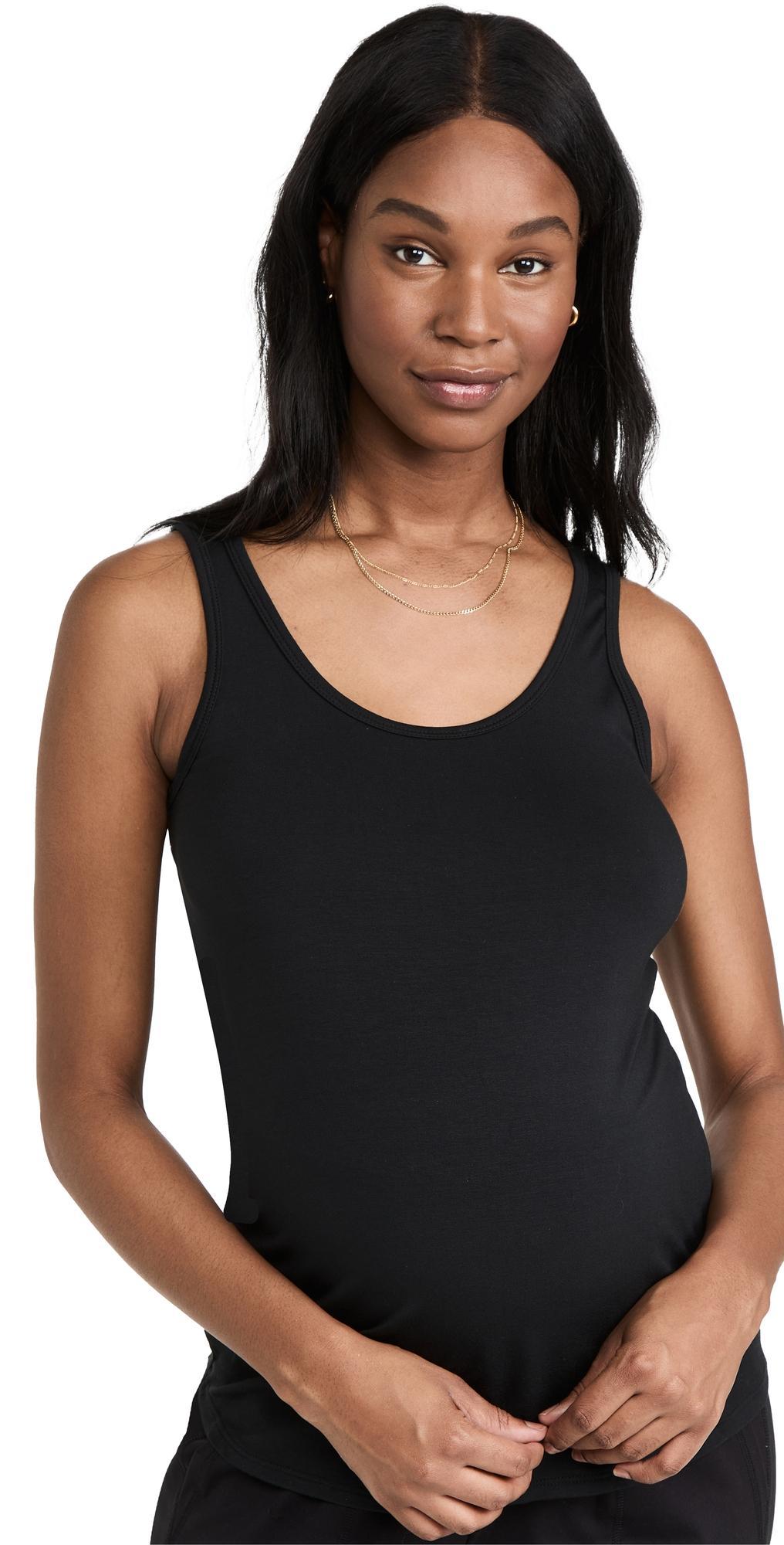 Ingrid & Isabel Maternity Scoop Neck Tank Product Image