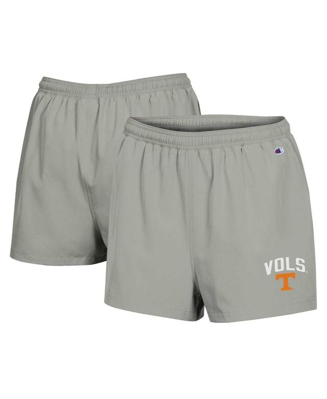 Womens Champion Gray Tennessee Volunteers Football Fan High Waist Shorts Product Image