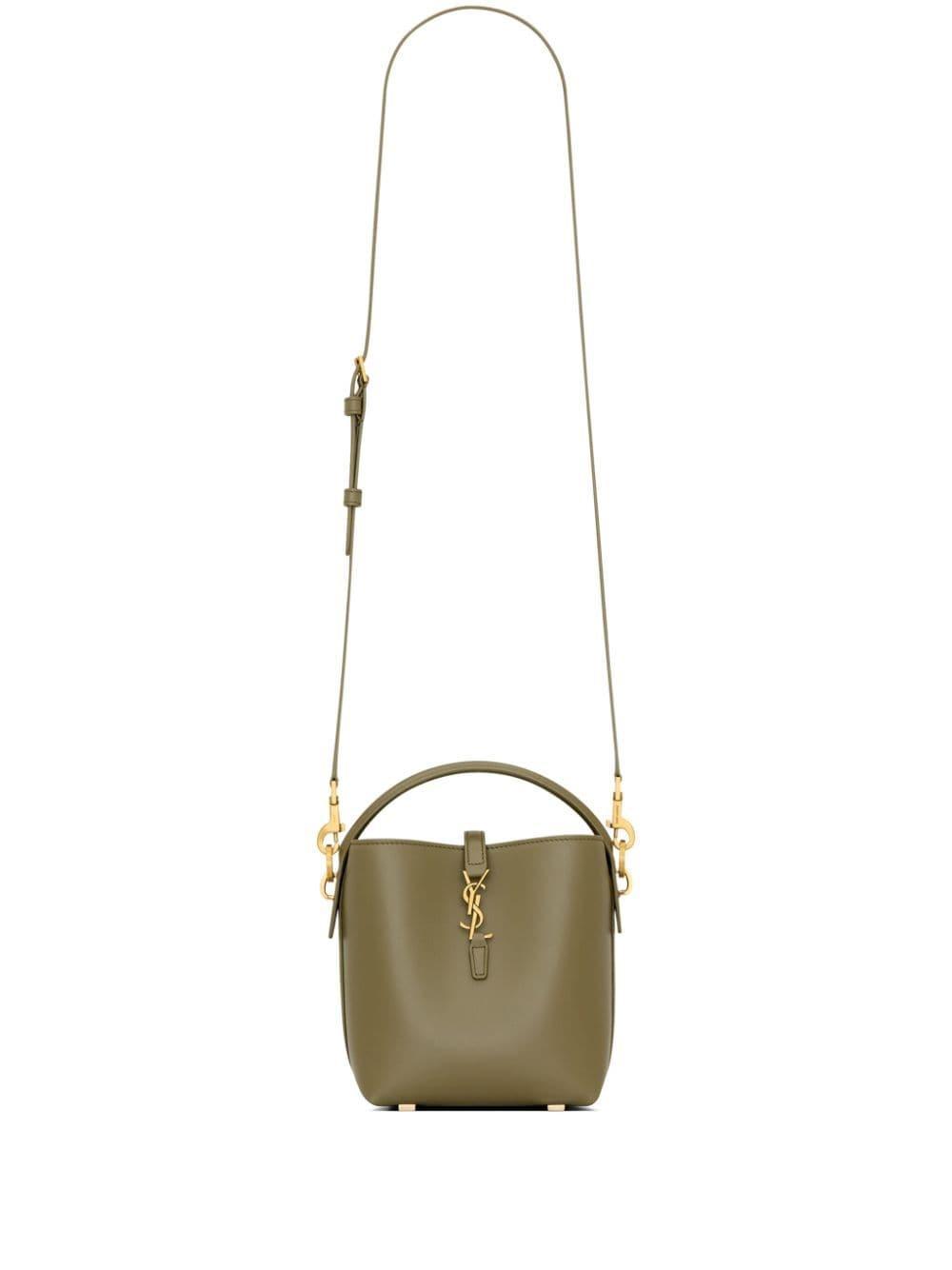 Mini Le 37 Bucket Bag In Elmwood Product Image