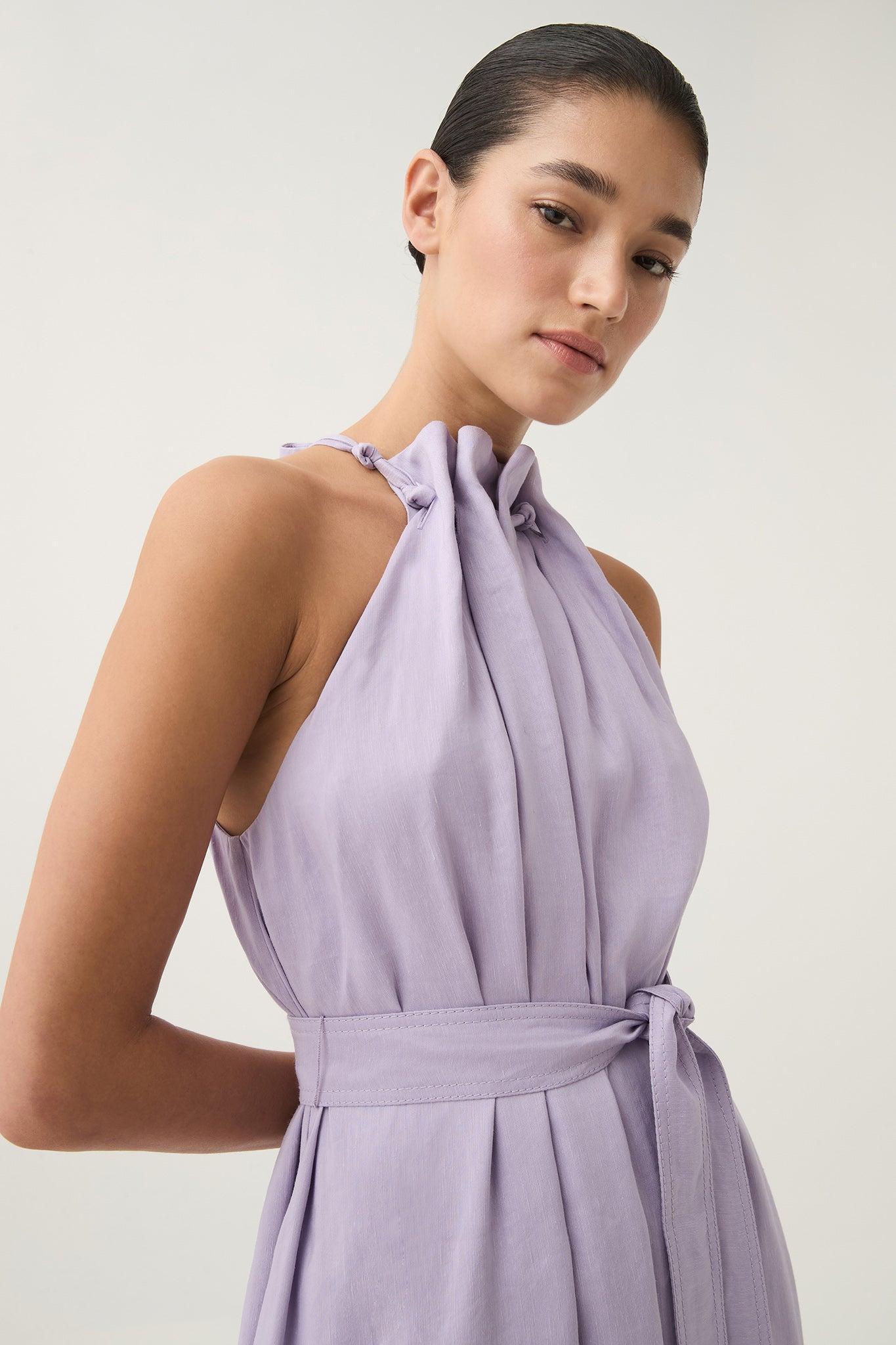 Mariel Trapeze Midi Dress Product Image