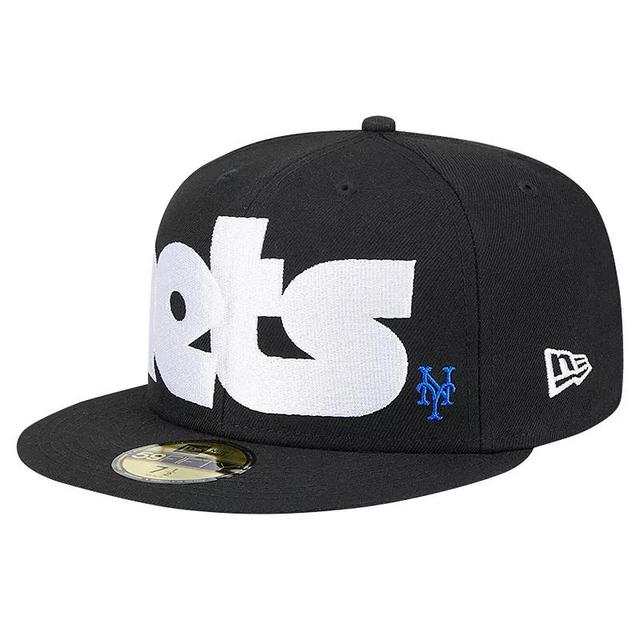 Mens New Era New York Mets Checkered Undervisor 59FIFTY Fitted Hat Product Image