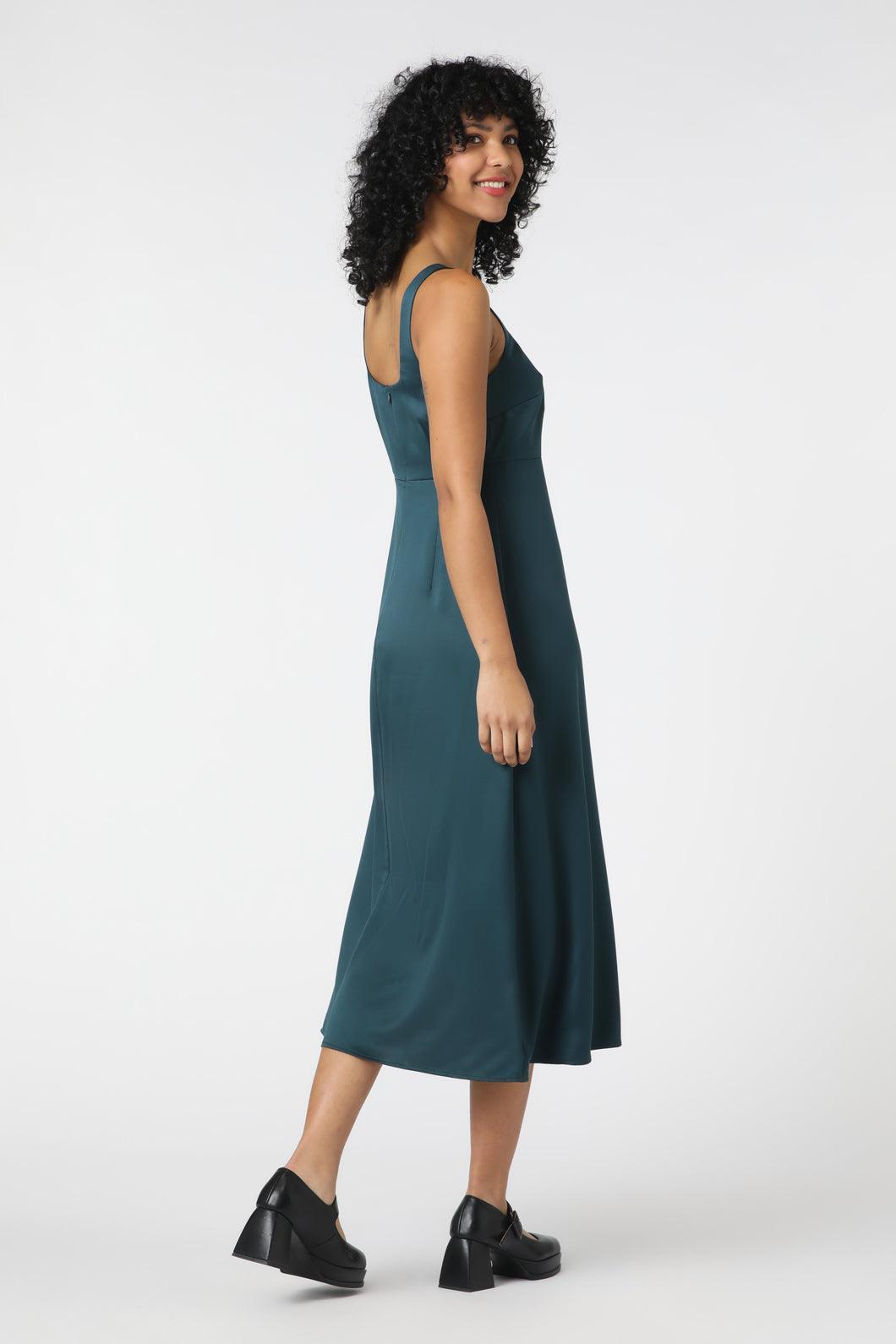 Lara Satin Dress Product Image