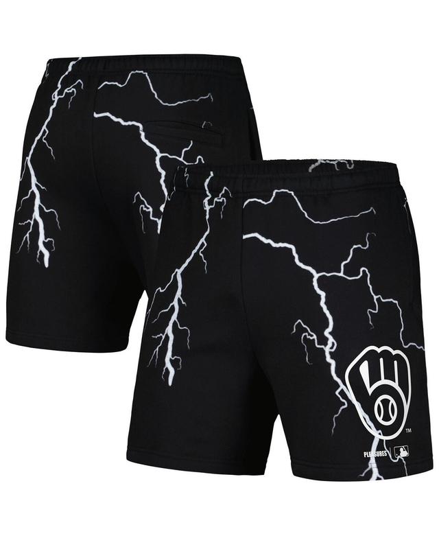 Mens PLEASURES Los Angeles Angels Lightning Shorts Product Image