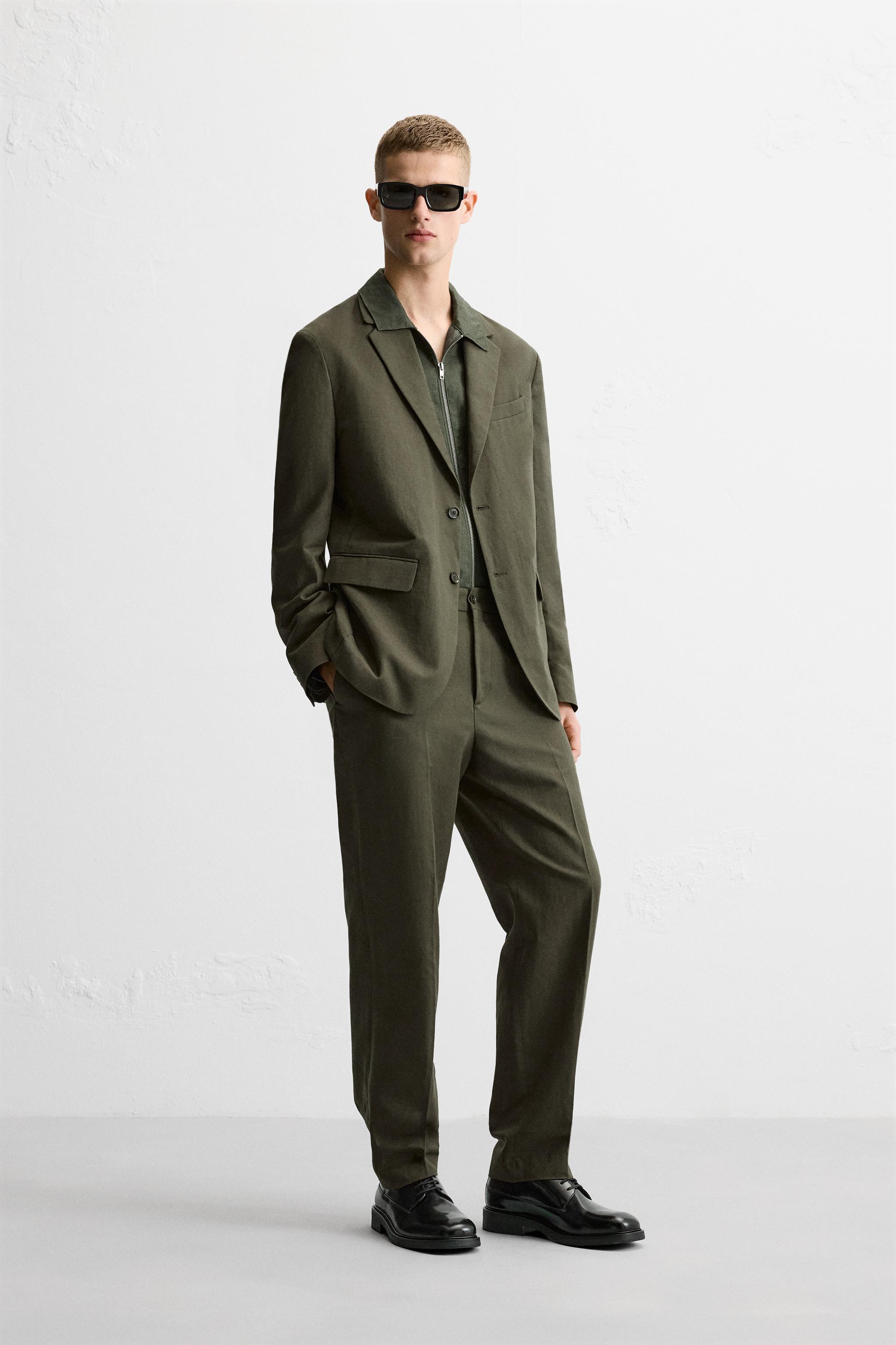 COTTON - LINEN SUIT JACKET Product Image