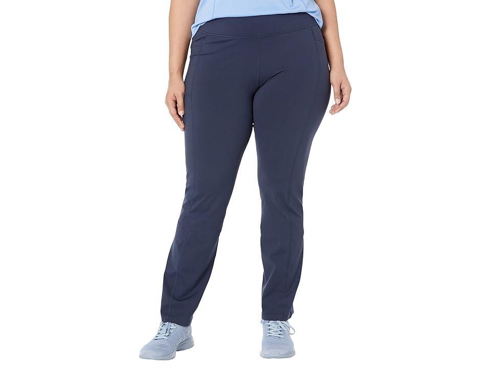 Womens Skechers GOWALK Tall Inseam JOY High-Waisted Pants, Womens Blue Product Image