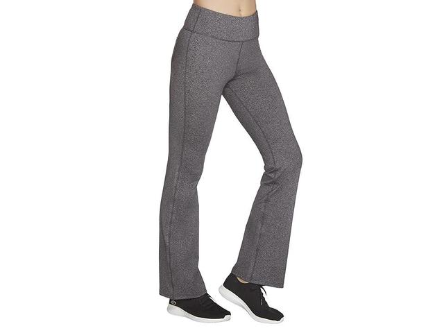 SKECHERS GO WALK High Waisted Flare Pants Women's Casual Pants Product Image