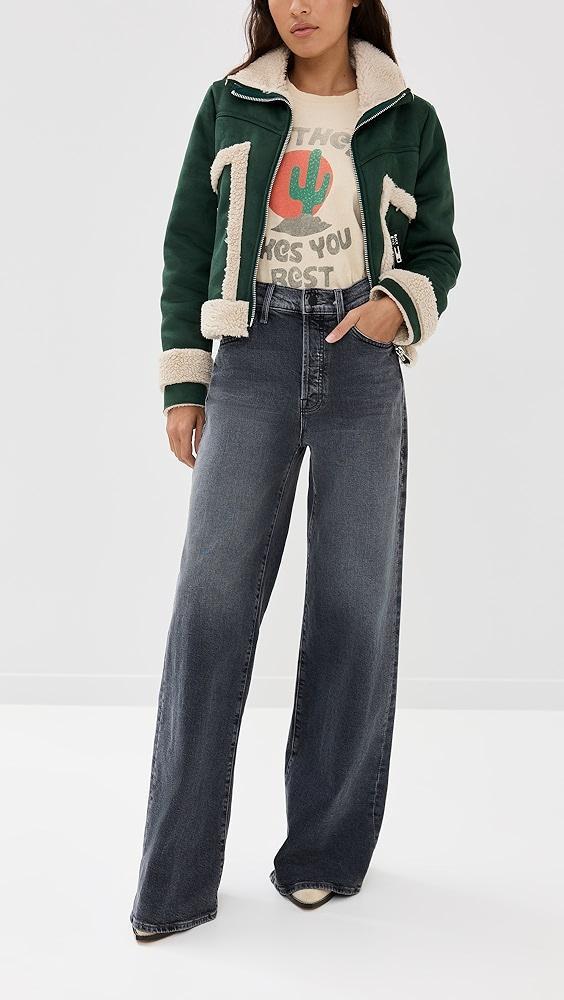 MOTHER The Ditcher Roller Sneak Jeans | Shopbop Product Image