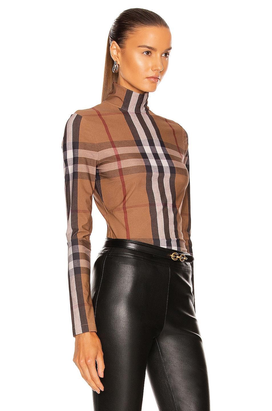 Burberry Emery Check Top Brown. (also in ). Product Image