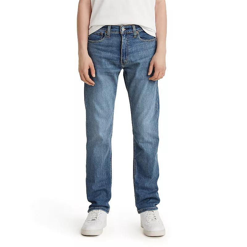 Mens Levis 505 Regular-Fit Stretch Jeans Product Image