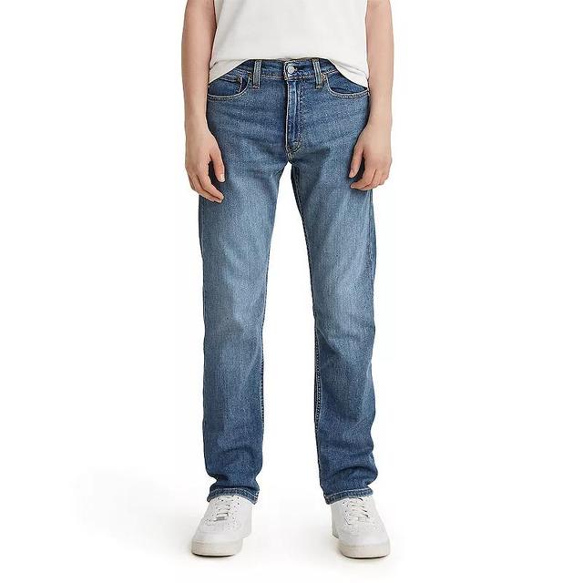 Mens Levis 505 Regular Fit Stretch Jeans Product Image