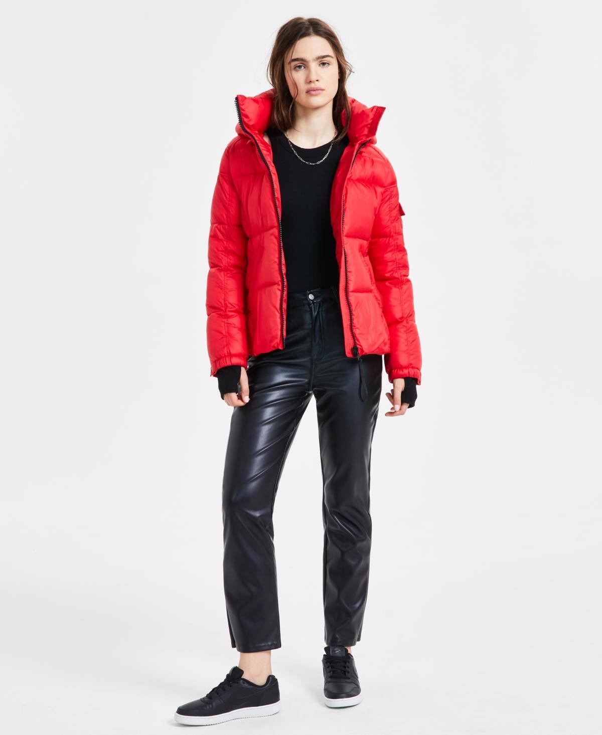 S13 Womens Kylie Hooded Water-Resistant Puffer Coat Product Image