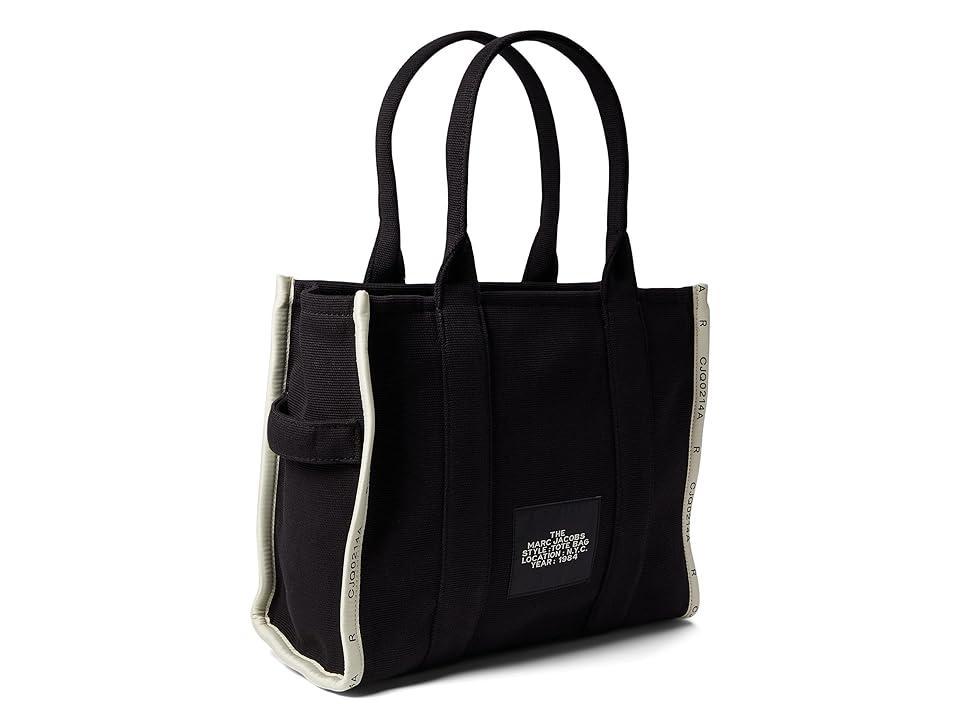 The Jacquard Large Tote Bag In Black Product Image