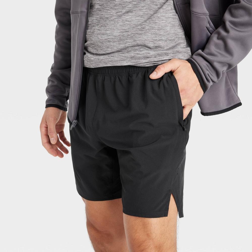 Mens Unlined Run Shorts 7 - All In Motion Black XXL Product Image