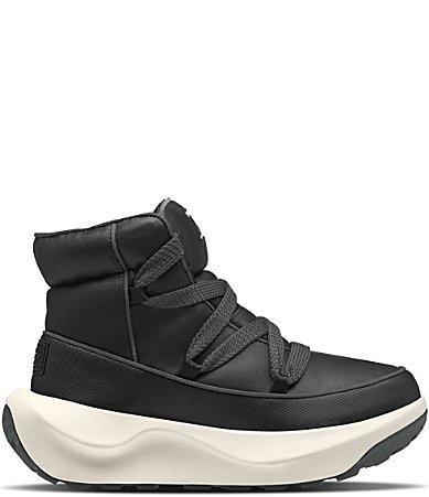 The North Face Womens Halseigh Thermoball Lace Waterproof Leather Platform Booties Product Image