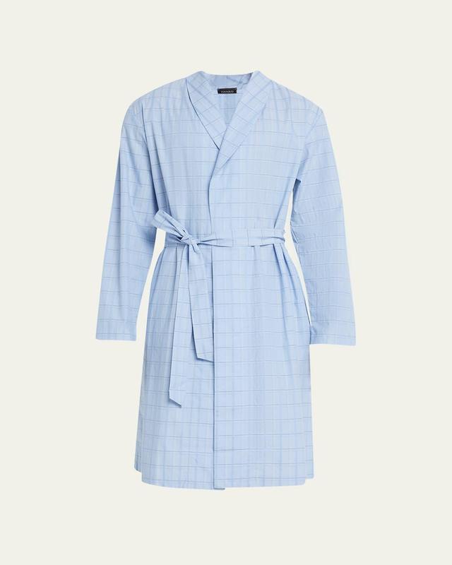 Mens Ian Cotton Poplin Robe Product Image