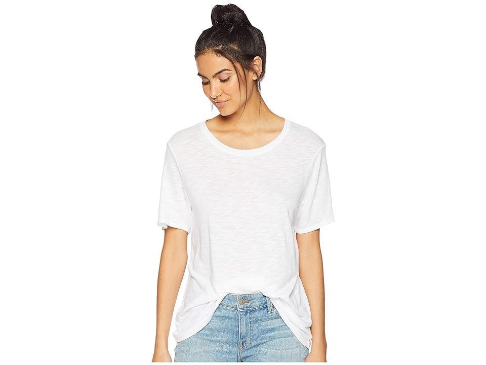 Splendid Zoe Short Sleeve Cotton Modal Slub Crew Neck Women's Clothing Product Image